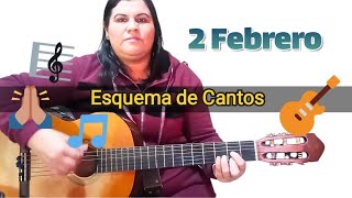 Cantos ENTRADA, OFERTORIO, COMUNIÓN y SALIDA Domingo 2 de Febrero 🟢