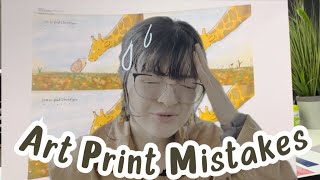 How to Print Your Art🎨 6 Common Mistakes to Avoid (Home vs. Professional Printing)