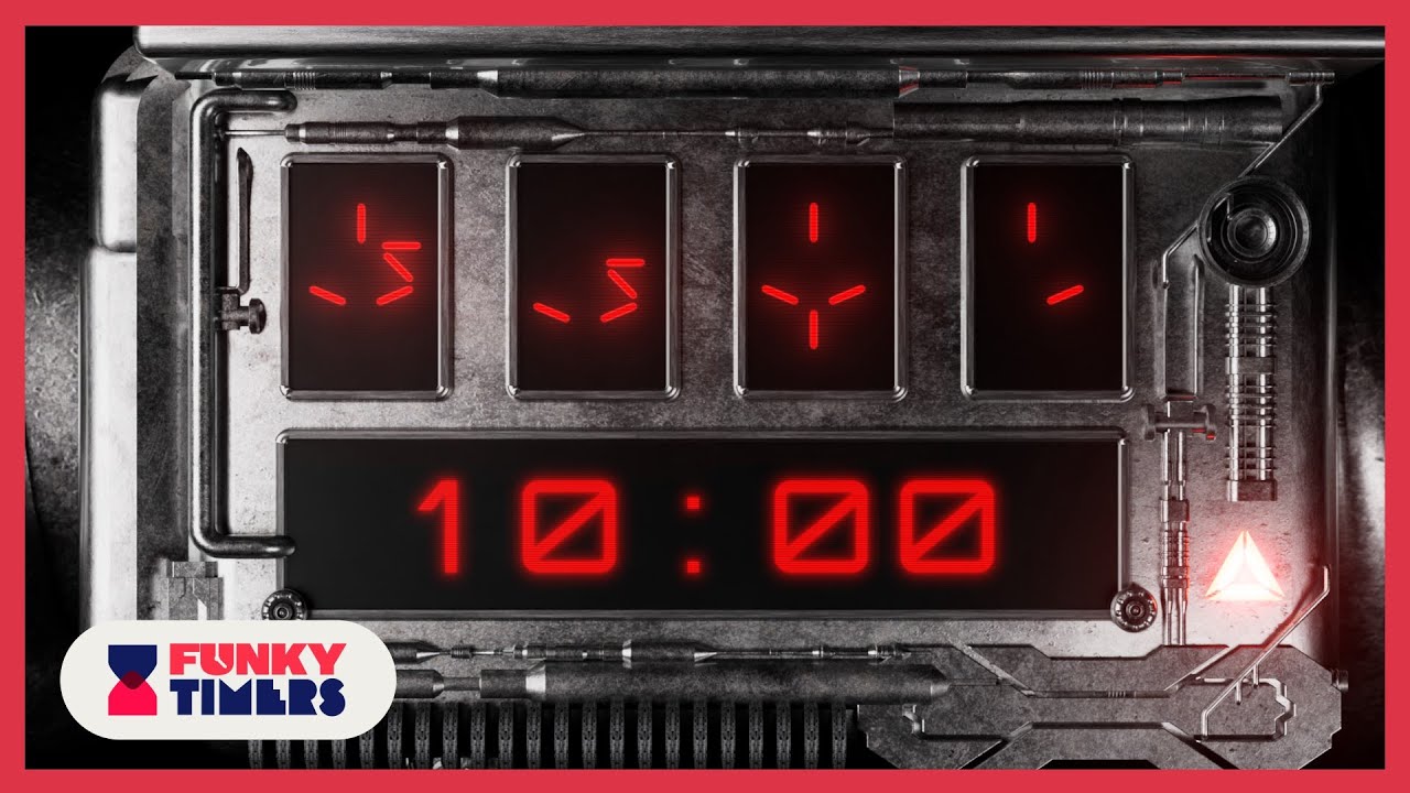 10 Minute Predator Wrist Gauntlet Countdown Timer With Explosion Youtube