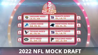 2022 NFL Mock Draft Picks + NFL Draft Prop Bets