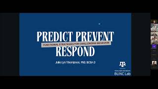 Predict, Prevent, Respond: Functional Strategies for Challenging Behavior