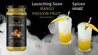 Mango Passion Fruit Craft Cordial