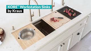 Kraus KORE™ Workstation Sinks