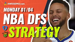 NBA DFS PICKS: DRAFTKINGS & FANDUEL DAILY FANTASY BASKETBALL STRATEGY | MONDAY 1/4/21