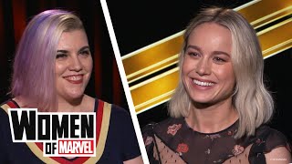 Brie Larson Explains Why Captain Marvel is Her Most “Dynamic” Role | Women of Marvel