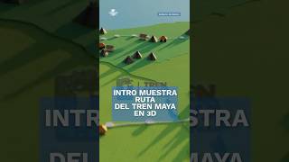 Nuevo intro animado de la conferencia de Sheinbaum muestra ruta del Tren Maya #shorts