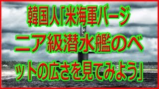 韓国人｢米海軍バージニア級潜水艦のベットの広さを見てみよう｣