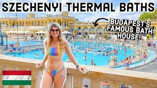 FULL TOUR: Széchenyi Thermal Baths | BUDAPEST'S FAMOUS BATH HOUSE
