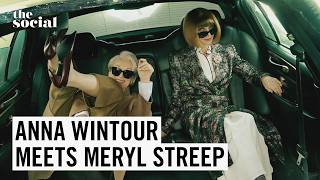 Anna Wintour Says She’d Never Swap Jobs with Meryl Streep | The Social