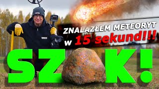 Meteoryt Pułtusk znaleziony w ciągu 15 sekund