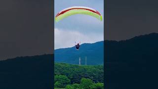 정밀착륙 선수의 패러글라이딩 착륙 #paragliding