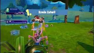 #Fortnite'ta BÜYÜK KAZANMA ANI! (VICTORY ROYALE)\