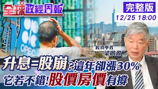 【全球政經周報】聯準會升息=股市房市崩盤?\