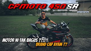 REVIEW CFMOTO 450SR | MOTOSIKAL TAK BOLEH PAKAI ??