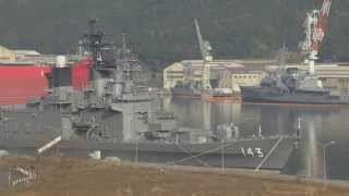 2015-03-22 護衛艦「しらね」艦首旗掲揚