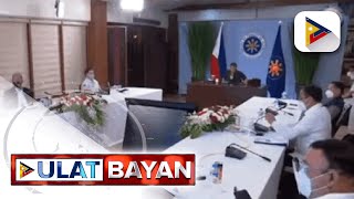 Pres. #Duterte, bumuwelta sa umano’y pagmamadali sa kanya ni VP Robredo sa pagpapabakuna