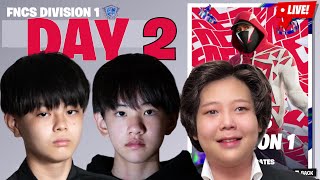 🔴FNCS DIVISION1 @muuconiq  @albatawashi. DAY2  ASIA             FORTNITE LIVE フォートナイト ライブ配信