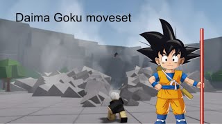 Daima Goku moveset tsb