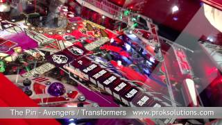 Stern Pinball / The Pin - Avengers / Transformers - CES 2013