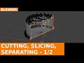 Cutting, Slicing, and Separating Objects in Blender, Part 1: Bisect, Split, Rip, Separate