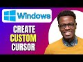 How To Create Custom Cursor on Windows 11 | How to Customize Mouse | Change Windows 11 Cursor