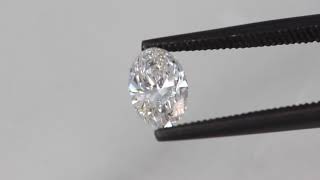 0.78ct G colour VS1 clarity Lab Grown Diamond - Oval cut