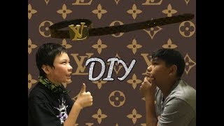 DIY Louis Vuitton Belt!!!!