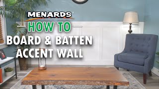 How To Create a Board \u0026 Batten Accent Wall