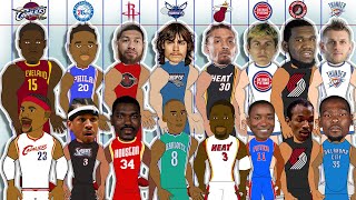 Every NBA Teams BEST and WORST Draft Pick! (NBA Comparison Animation)
