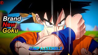 Playing As SON GOKU The Melee MONSTER In New Shounen Jump Anime Game! - :Jump Assemble Beta Gameplay