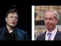 elon musk drops bombshell on nigel farage ‘you took me for granted ’