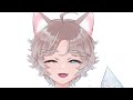 live 2d showcase 猫耳・小悪魔の少年モデル　cat ear devil wing and tail boy