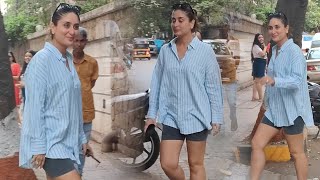 Saif Ali Khan And Kareena Kapoor Spotted At Walking While Going Home In Bandra Exclusive