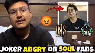 JOKER ANGRY 😱 ON MORTAL FAN AFTER THIS |