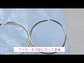 【１００均パーツ】粘土バラとドライフラワーのピアスを作ってみました✨💍✨ハンドメイド