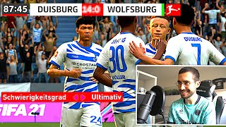 FIFA 21 : WIE LÄCHERLICH SCHLECHT DIE ULTIMATIVE CPU WIRKLICH IST !!! 💩🤣 Duisburg Karriere #55