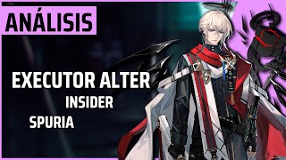 Análisis de Operadores - Executor alter , Insider , Spuria