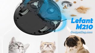 Lefant M210 Robot Vacuum Cleaner, Slim, Quiet, Self-Charging - Gadget Zeg