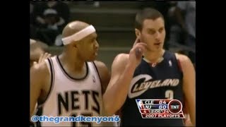 Vince Carter - Sasha Pavlovic 4th quarter trash talk