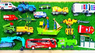 MEGA RC TRUCKS, RC TRACTORS, RC MACHINES COLLECTION!! EXCAVATOR LESU ET30H, KABOLITE K350-200 DIGGER