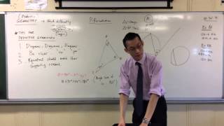Deductive Geometry (3 of 3: General Tips - Reasons & Equations)