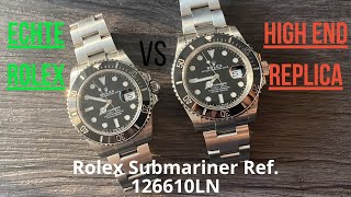 Echte Rolex  vs Fake?! | Rolex Submariner Date 126610LN | Die derzeit beste Replica auf dem Markt!?