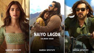 Salman Khan : Naiyo Lagda Song Status | Pooja Hedge | Kamaal K,Palak M | Naiyo Lagda Status #shorts