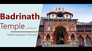 Badrinath Temple | Uttarakhand | Char Dham pilgrimage sites | Temples of India | www.jothishi.com