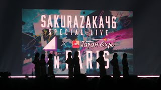 Sakurazaka46 / 櫻坂46 - BAN (Japan Expo Paris, 2023.07.15)