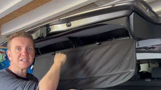 Part 1 VW T6 California rear tailgate trim removal