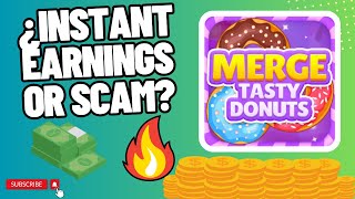 Merge Tasty Donuts – An app that makes money? [Review] App to Earn Money 2025