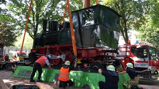 Die Jan-Reiners-Dampflok ist frisch restauriert zurück in Findorff