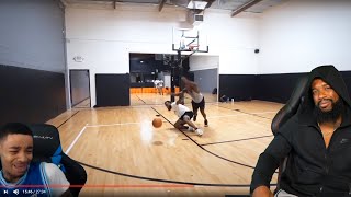FLIGHT IS A HATER HATER!! Cash 1v1 Basketball Against Deestroying...Most Physical Game Ever!