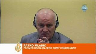 Mladic appears before UN court